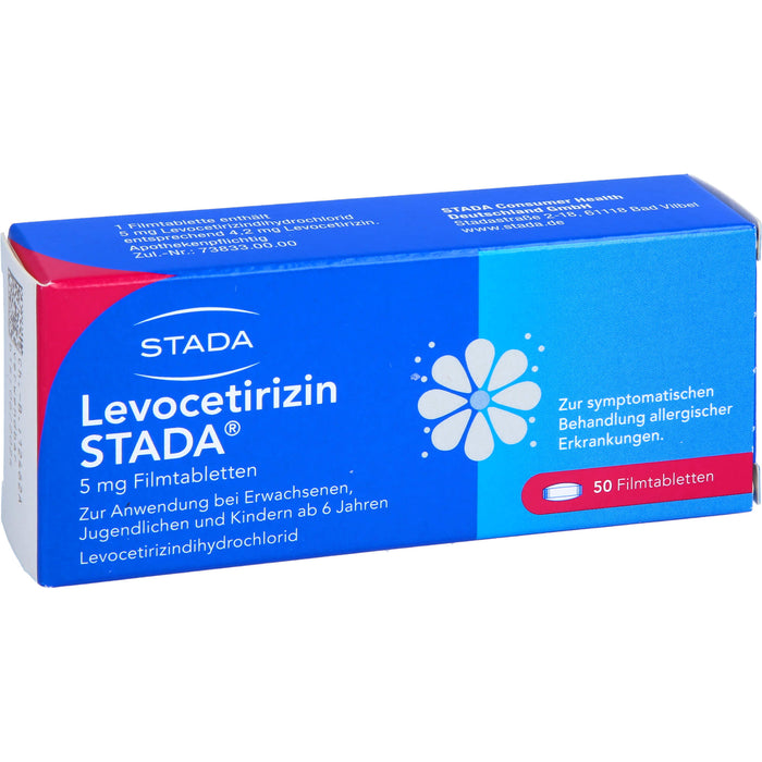 Levocetirizin STADA® 5 mg Filmtabletten, 50 St FTA