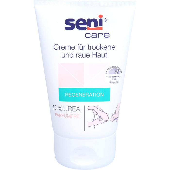 Seni Care Hautschutzcreme mit 10% Urea parfumfrei, 100 ml Creme