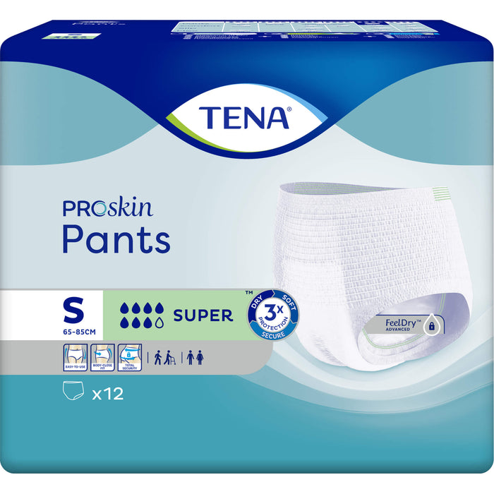 TENA Pants Super Small Einweghose, 12 St. Windelhosen