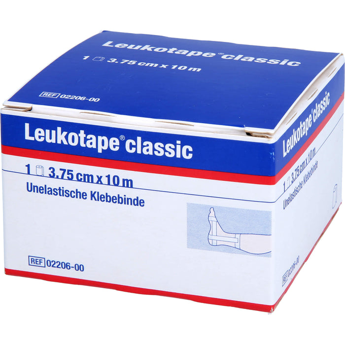 LEUKOTAPE Classic 3,75 cmx10 m weiss, 1 pc pansement