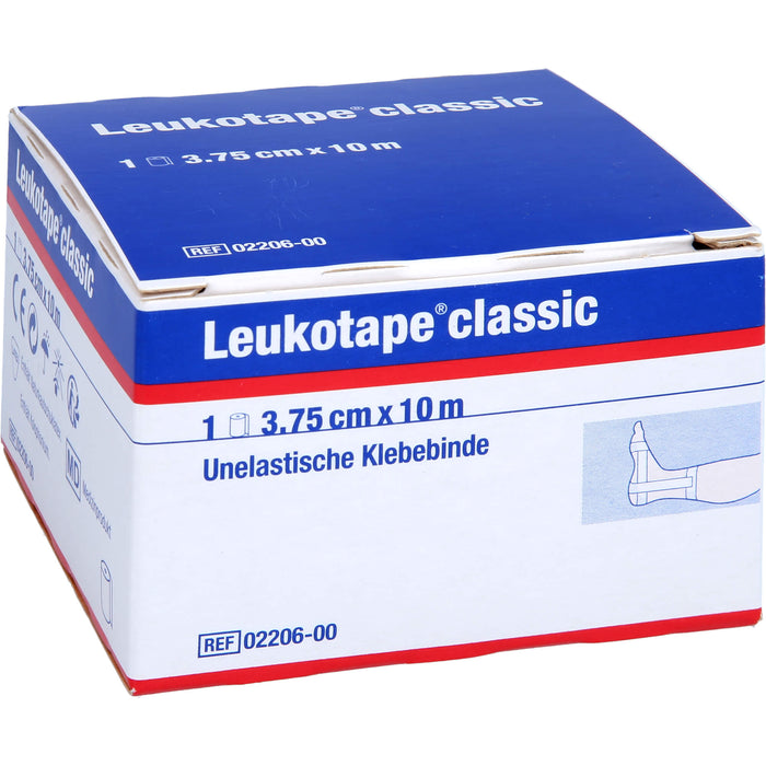 LEUKOTAPE Classic 3,75 cmx10 m weiss, 1 pcs. dressing