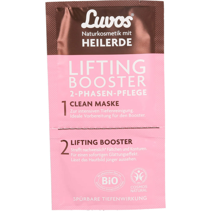 Luvos Heilerde Lifting Booster & Clean Maske, 15 ml Gesichtsmaske