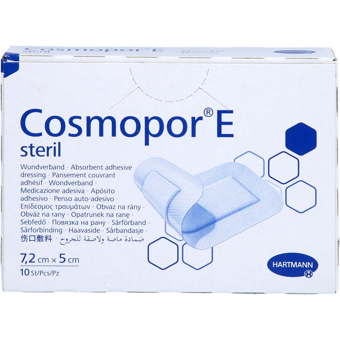 Cosmopor E steriler Wundverband 7,2 x 5 cm, 10 St. Verband