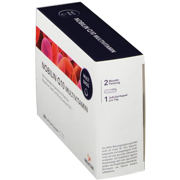MEDICOM Nobilin Q10 Multivitamin Soft-Gel-Kapseln, 60 pcs. Capsules