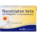 Naratriptan beta Tabletten bei Migräne, 2 St. Tabletten