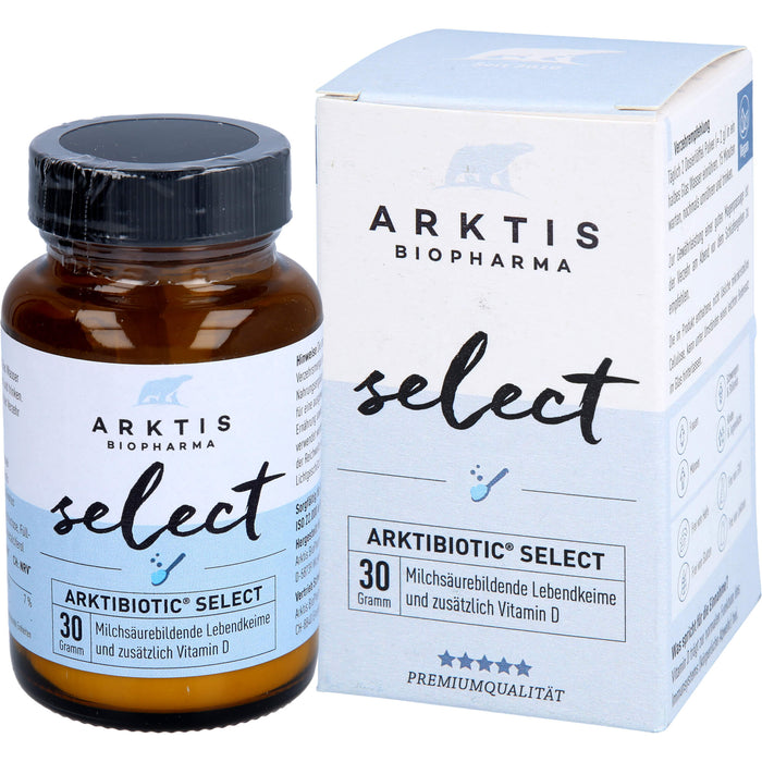 Arktis Arktibiotic select Pulver zur normalen Funktion des Immunsystems, 30 g Poudre