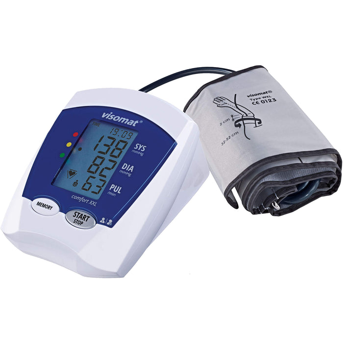 Visomat Comfort Blutdruckmessgerät XXL mit großer Manschette bis zu 52 cm Armumfang, 1 pcs. Blood pressure monitor