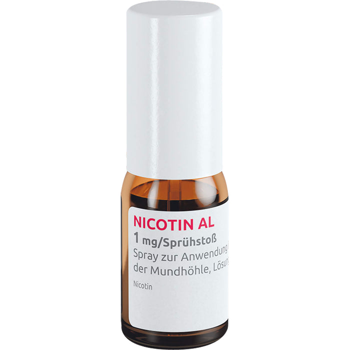 Nicotin AL 1 mg / Sprühstoß Spray zur Rauchentwöhnung, 1 pcs. Spray