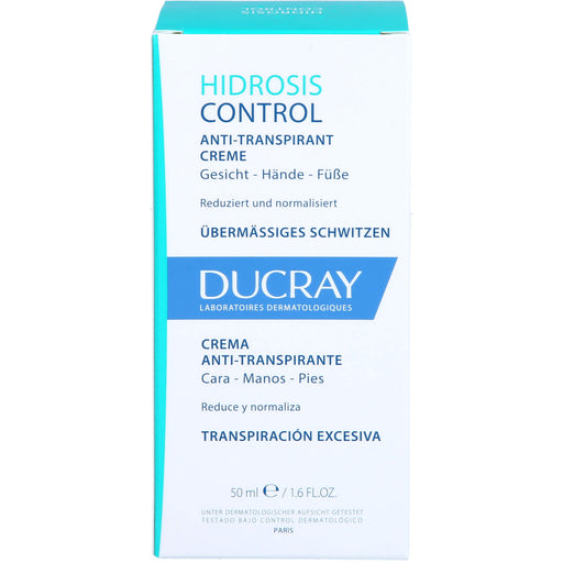 DUCRAY HIDROSIS CONTROL Gesicht Hand-u.Fußcreme, 50 ml CRE