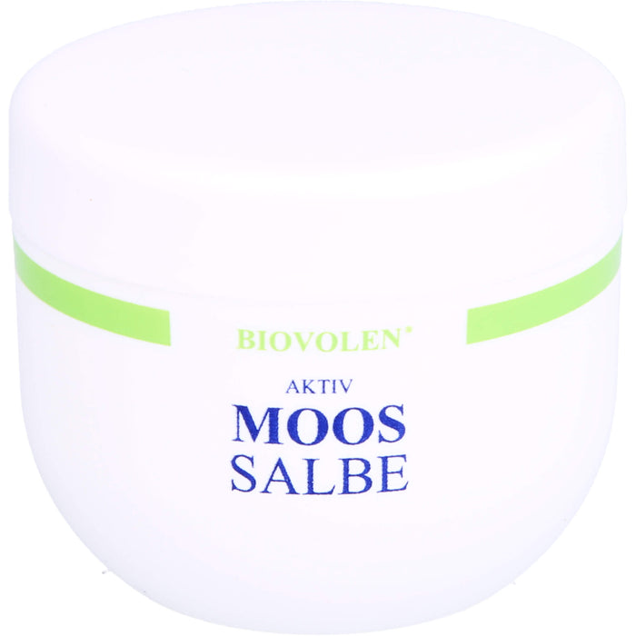 Biovolen Aktiv Moos Salbe bei Falten im Gesicht und Dekolleté, 100 ml Salbe