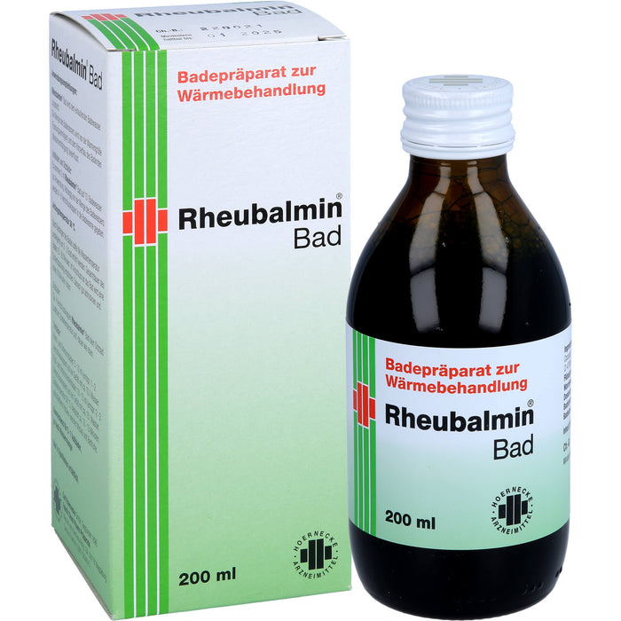 Rheubalmin Bad Badepräparat zur Wärmebehandlung, 200 ml Solution