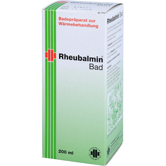 Rheubalmin Bad Badepräparat zur Wärmebehandlung, 200 ml Solution