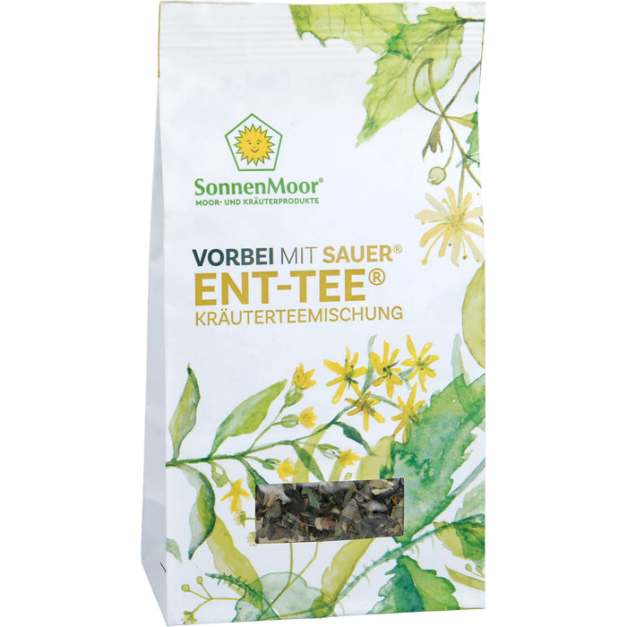SonnenMoor vorbei mit Sauer Ent-Tee Kräuterteemischung, 50 g Tee