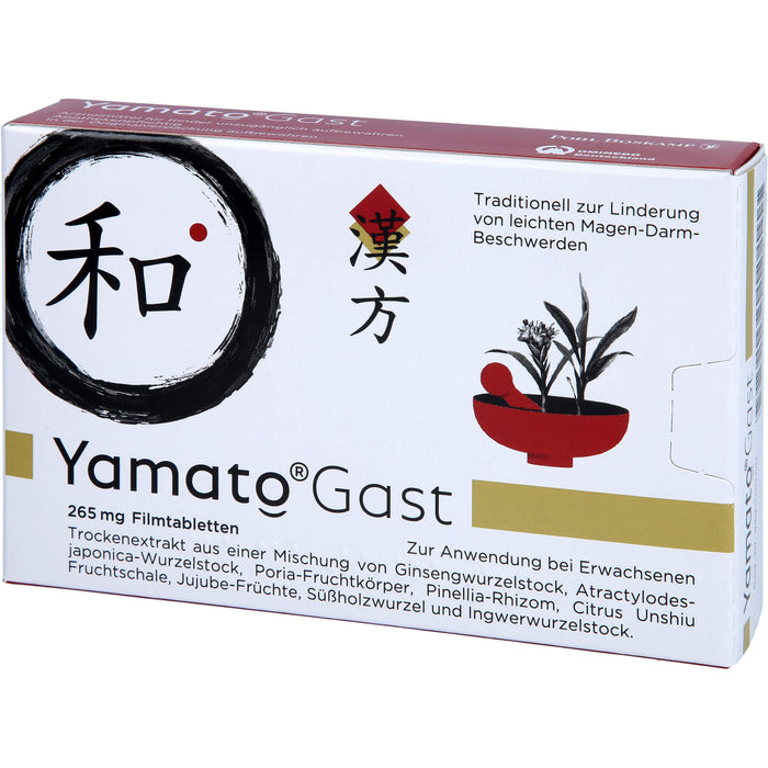 YamatoGast, 265 mg Filmtabletten, 27 pc Tablettes