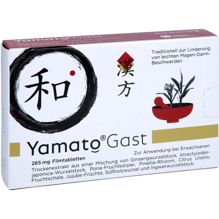 YamatoGast, 265 mg Filmtabletten, 27 pc Tablettes