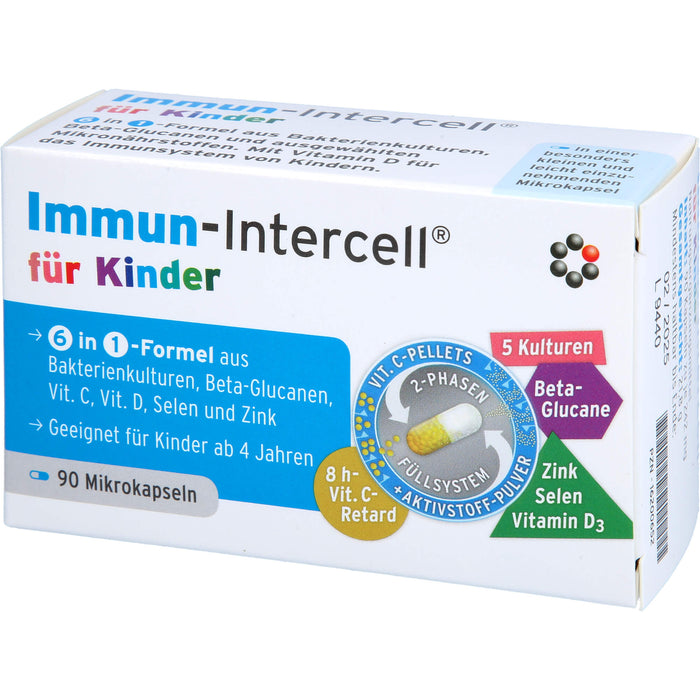 Immun-Intercell für Kinder Mikrokapseln, 90 pc Capsules