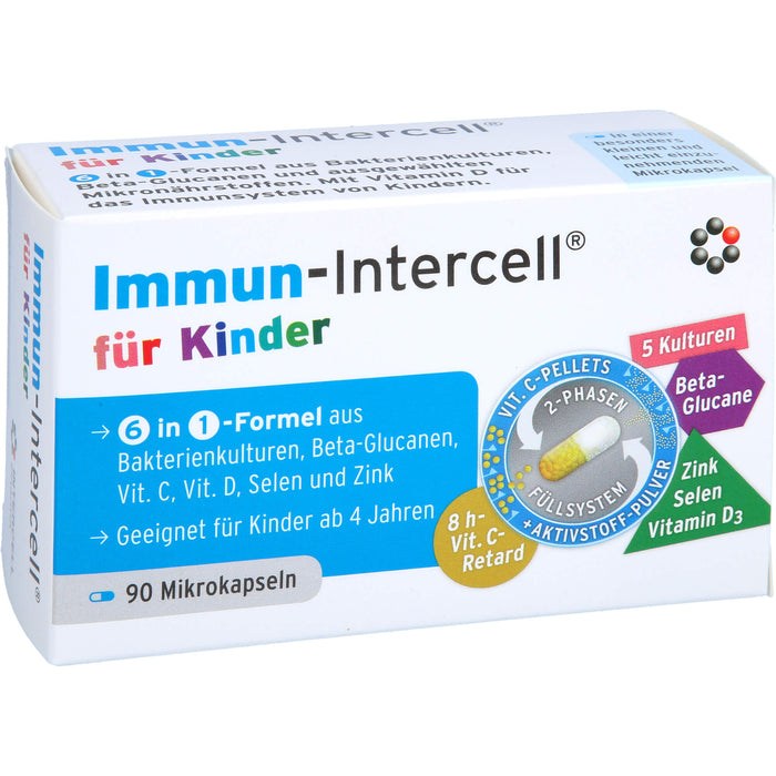 Immun-Intercell für Kinder Mikrokapseln, 90 pc Capsules