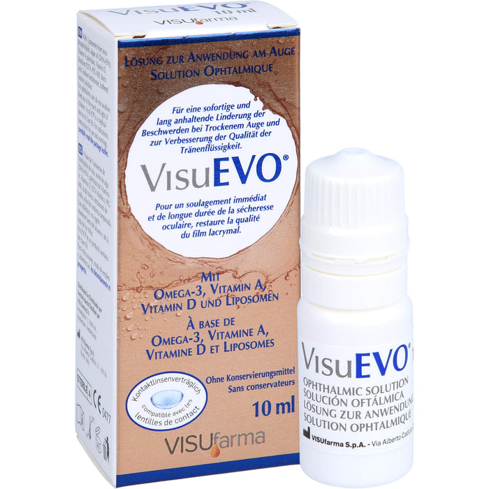 VisuEvo Lösung Augentropfen für trockene Augen, 10 ml Solution