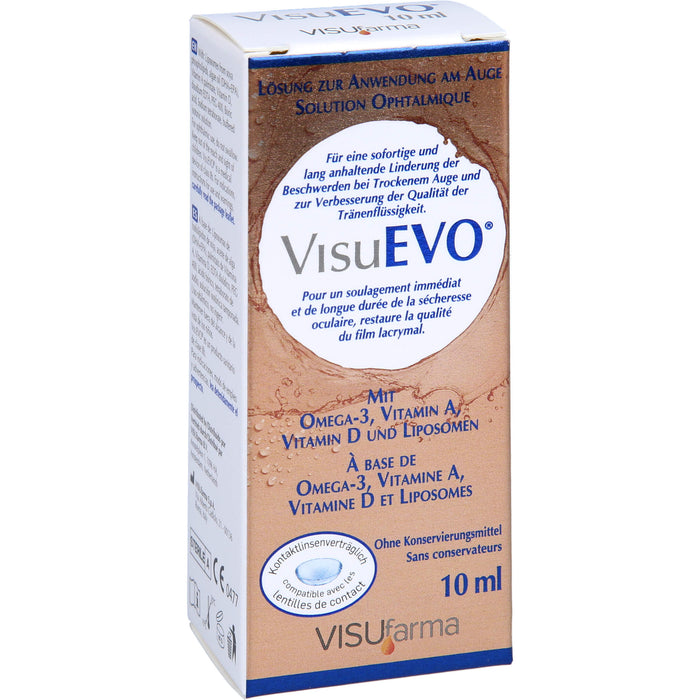 VisuEvo Lösung Augentropfen für trockene Augen, 10 ml Solution