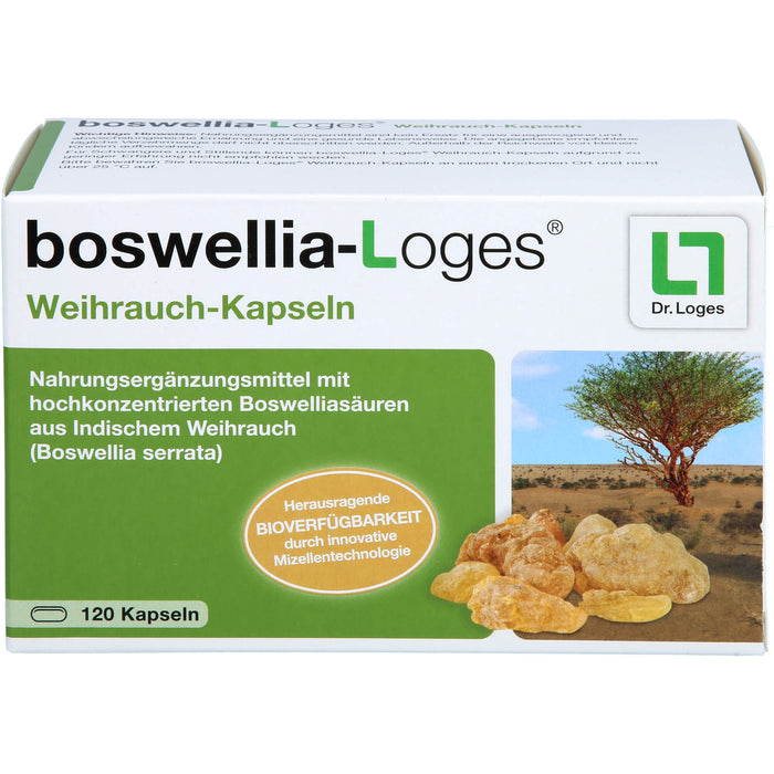 boswellia-Loges  Weihrauch-Kapseln, 120 St. Kapseln