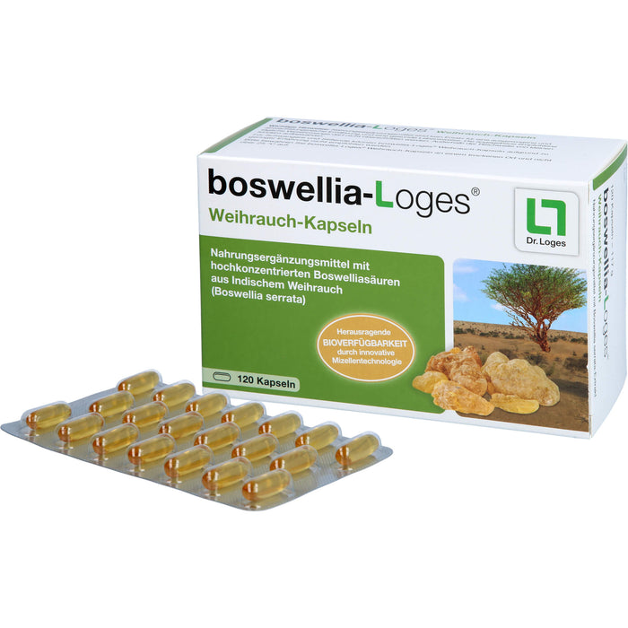 boswellia-Loges  Weihrauch-Kapseln, 120 pcs. Capsules