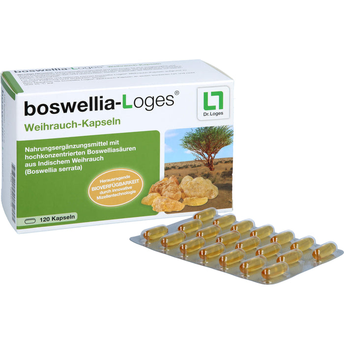 boswellia-Loges  Weihrauch-Kapseln, 120 pcs. Capsules