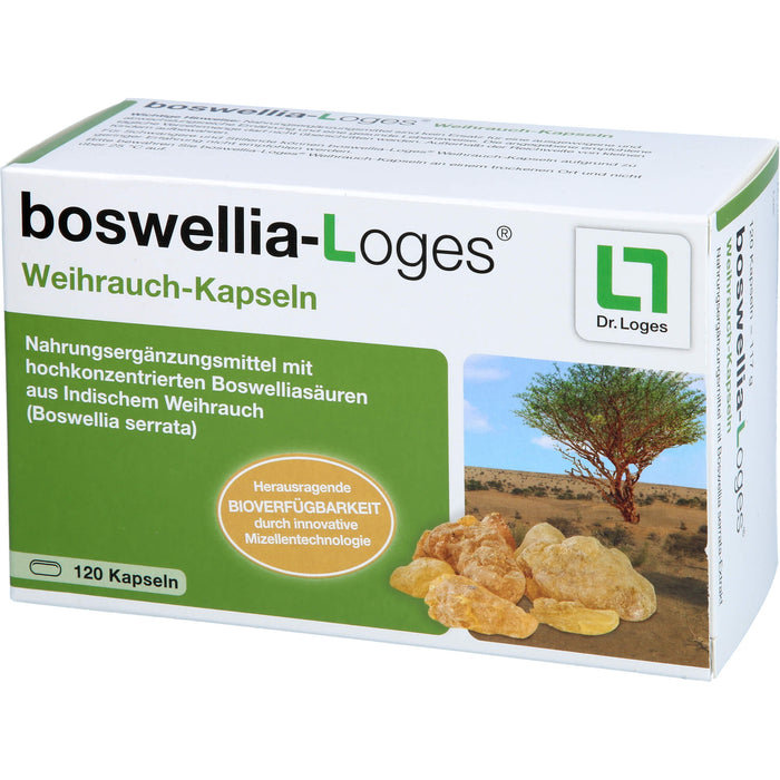 boswellia-Loges  Weihrauch-Kapseln, 120 pcs. Capsules