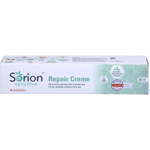 Sorion Repair Creme Sensitive für empfindliche, gereizte oder juckende Haut, 50 ml Creme