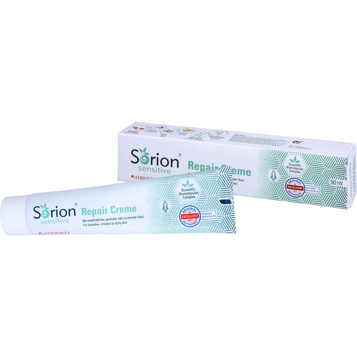 Sorion Repair Creme Sensitive für empfindliche, gereizte oder juckende Haut, 50 ml Crème