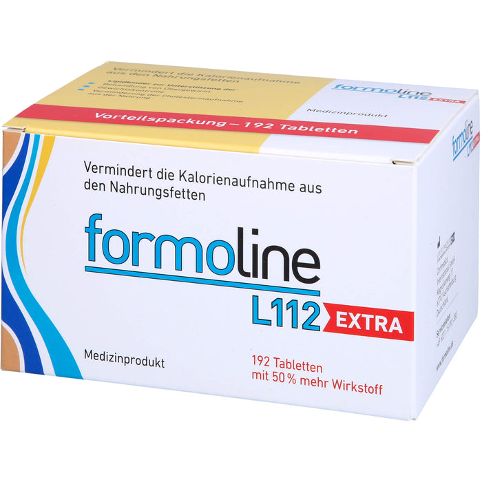 Formoline L112 Extra Tabletten bei Übergewicht und Adipositas, 192 pc Tablettes