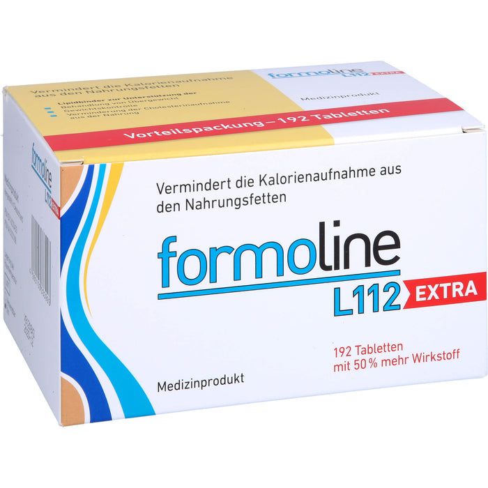 Formoline L112 Extra Tabletten bei Übergewicht und Adipositas, 192 pc Tablettes