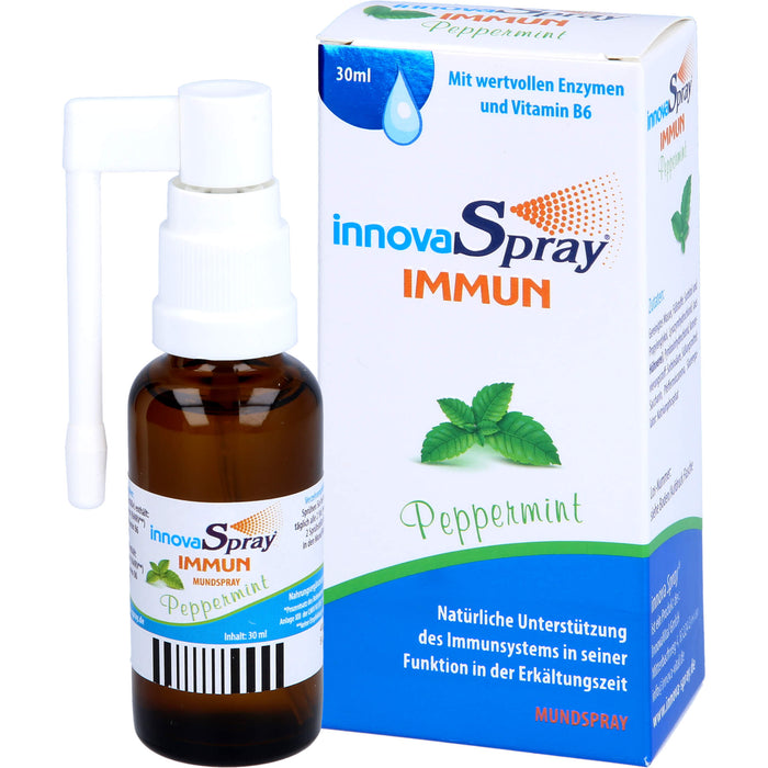 Innova Spray immun Peppermint natürliche Unterstützung des Immunsystems, 30 ml Lösung