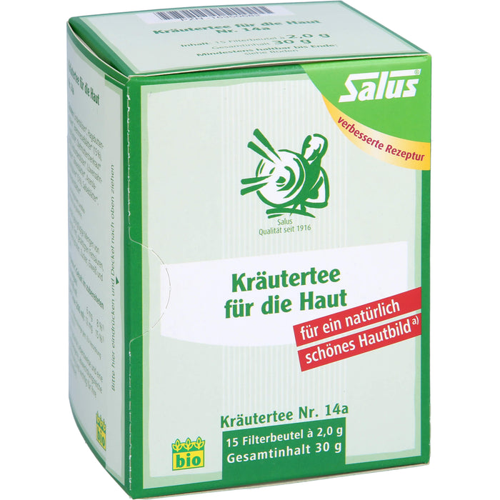 Salus Kräutertee für die Haut Nr. 14 a bio, 15 pc Sachets