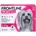 FRONTLINE TRI-ACT Lösung gegen Zecken, Flöhe und fliegende Insekten beim Hund (2-5kg), 6 St. Einzeldosisbehältnisse