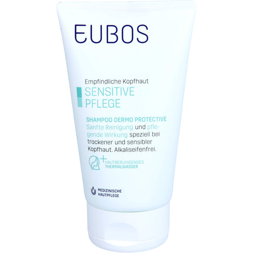 EUBOS Sensitive Shampoo Dermo Protectiv bei sensibler Kopfhaut, 150 ml Shampoo