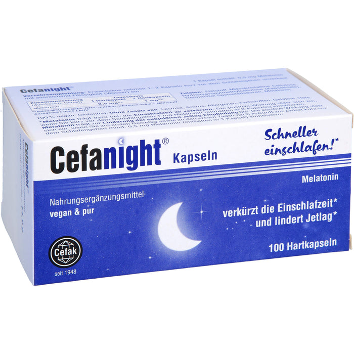 Cefanight®, 100 St HKP