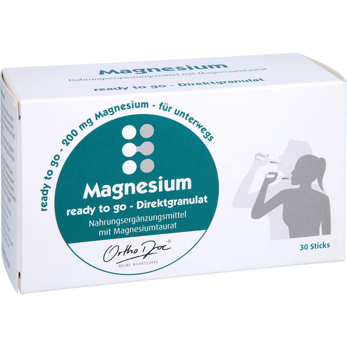 OrthoDoc Magnesium Direktgranulat, 30 pcs. Sticks