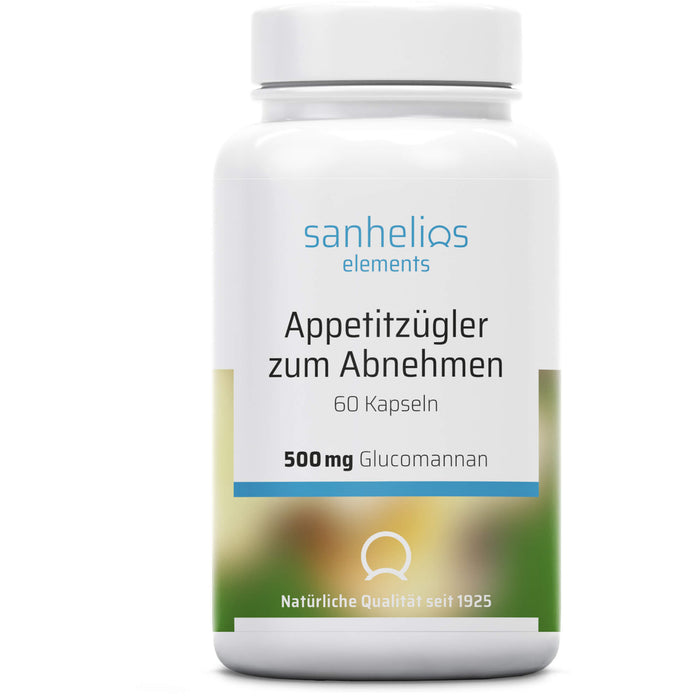 Sanhelios Appetitzügler zum Abnehmen Kapseln, 60 St. Kapseln