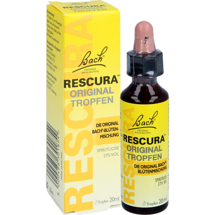 Bachblüten Original Rescura Tro m. Alkohol, 20 ml Solution