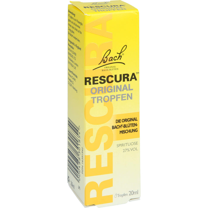 Bachblüten Original Rescura Tro m. Alkohol, 20 ml Solution