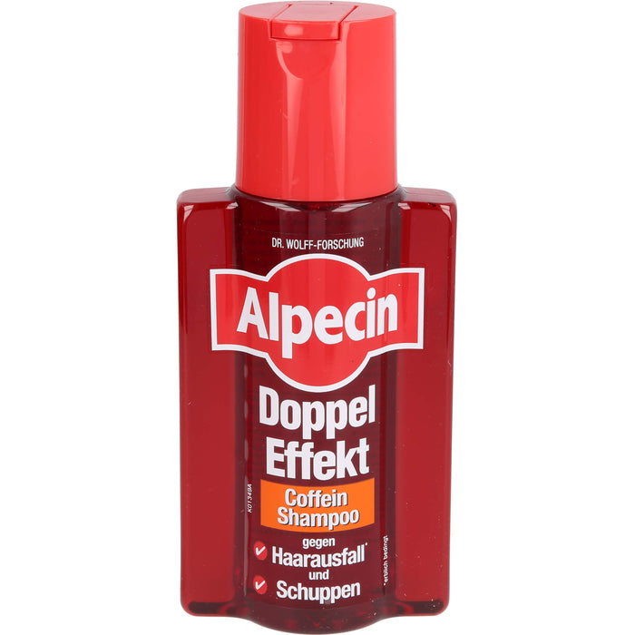 Alpecin Doppel Effekt Coffein Shampoo, 200 ml Shampoo