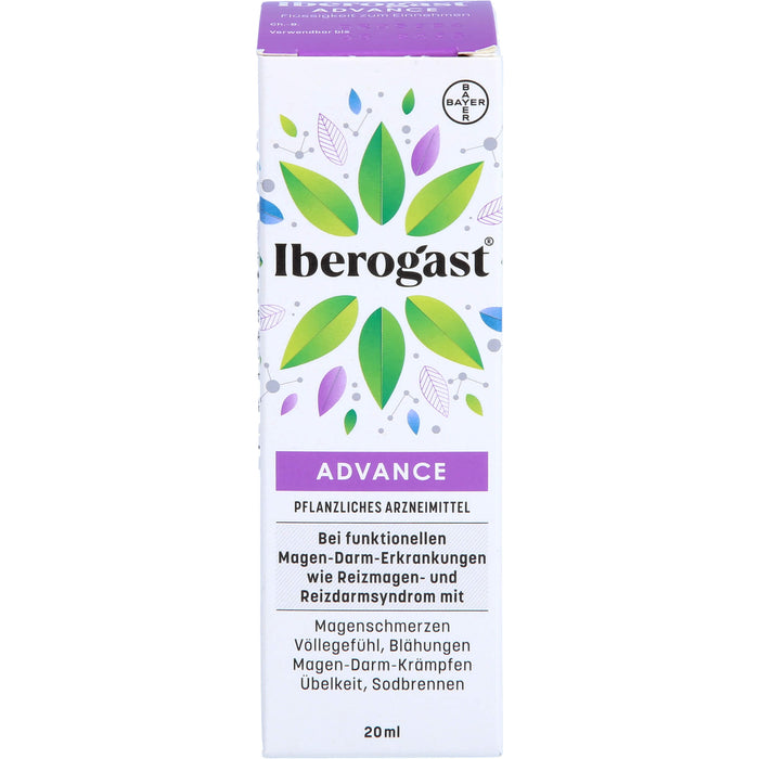Iberogast  ADVANCE, Flüssigkeit zum Einnehmen, 20 ml Lösung