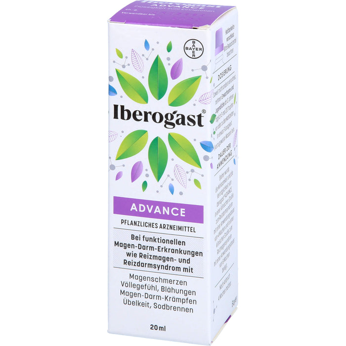 Iberogast  ADVANCE, Flüssigkeit zum Einnehmen, 20 ml Solution