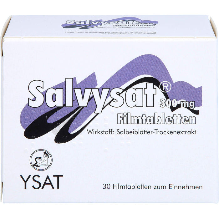 Salvysat 300 mg Filmtabletten zur Anwendung bei vermehrter Schweißbildung, 30 St. Tabletten
