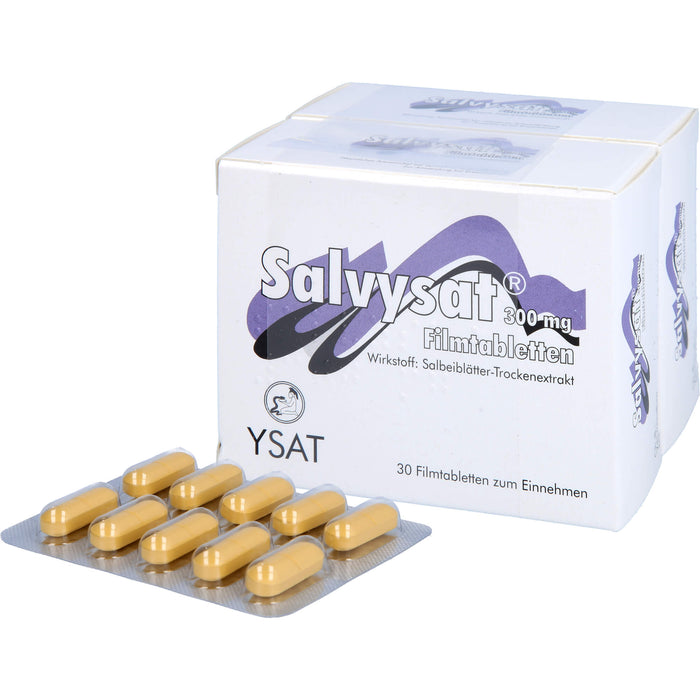 Salvysat 300 mg Filmtabletten zur Anwendung bei vermehrter Schweißbildung, 60 pc Tablettes