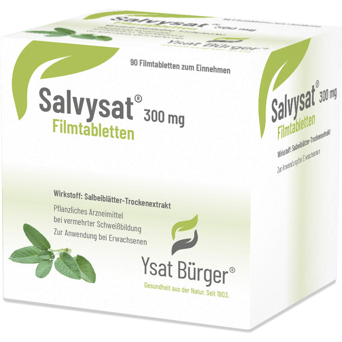 Salvysat 300 mg Filmtabletten bei vermehrter Schweißbildung, 90 St. Tabletten