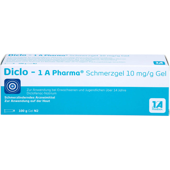 Diclo - 1 A Pharma® Schmerzgel, 10 mg/g Gel, 100 g GEL