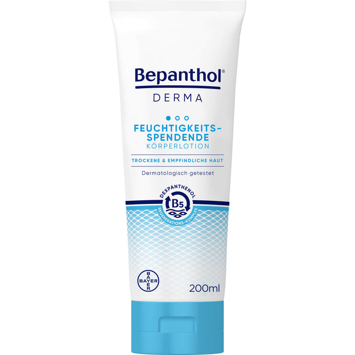 Bepanthol Derma feuchtigkeitsspendende Körperlotion, 200 ml Lotion