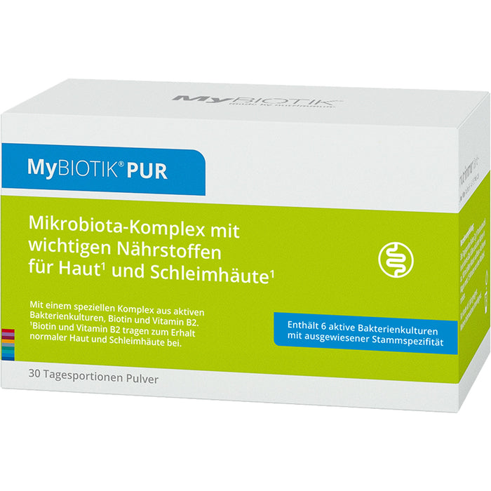 nutrimmun MyBIOTIK Pur Pulver für Haut und Schleimhäute, 30 pc Sachets