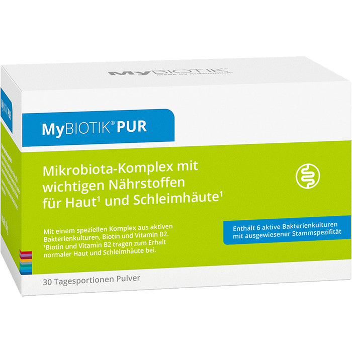 nutrimmun MyBIOTIK Pur Pulver für Haut und Schleimhäute, 30 pc Sachets
